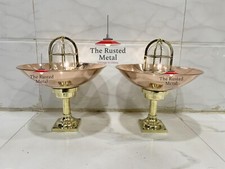 Brass Ceiling Mount Bulkhead