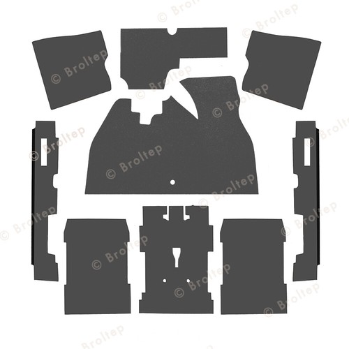 Interior carpet with - , door