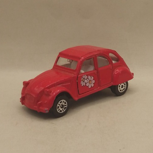 Corgi red citroen 2cv6 with - corgi,