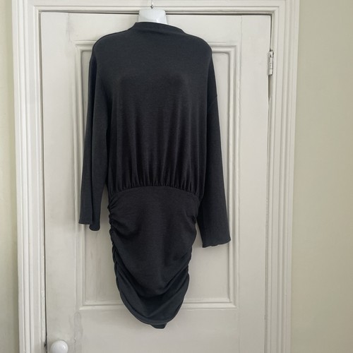 Zara charcoal grey long - charcoal,