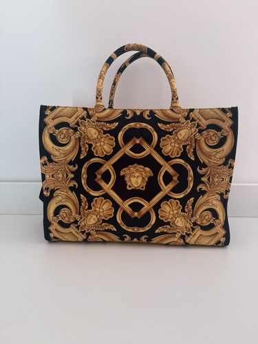 Versace medusa large tote bag - large,