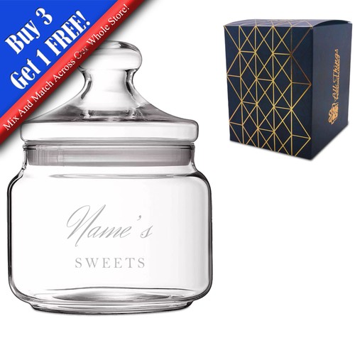 Personalised glass sweet - personalised,