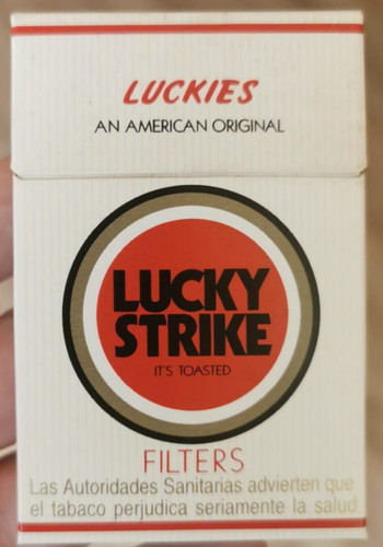 Lucky strike spain empty - -,