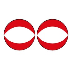 Red Kayak Sail Paddle