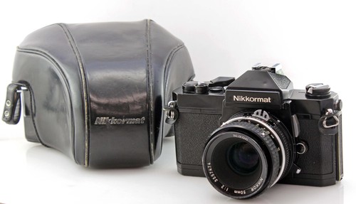 Nikon nikkormat ft3 black 35mm - nikon,
