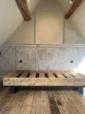 Handmade single bed made w