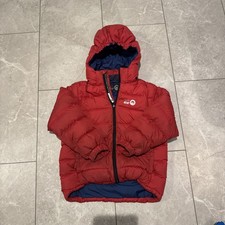 Spotty Otter Drift Duck Down Combo Jacket Snow Winter Red Age 5-6