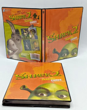 SHREK 2 TRADING CARDS WITH BINDERS. 2 INCOMPLETE SETS BY CARDS INC 2004