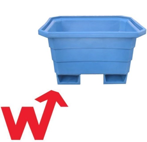 Forklift mortar tub 250l - mortar,