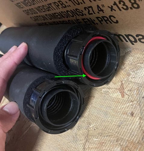 Connection pipe ring - connection,