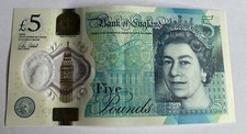 Early £5 Note AA06 Polymer 