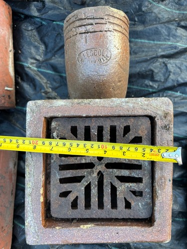 Reclaimed fire glazed clay