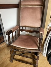 Colonial wooden rocking - wooden, chair