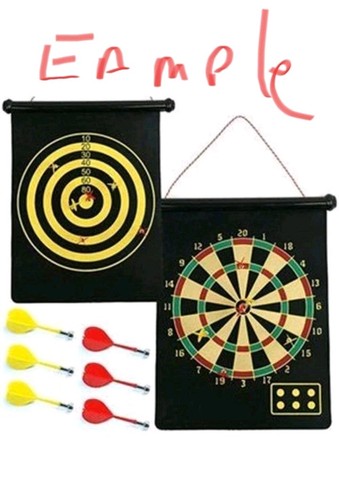 Roll dart magnetic - roll, up