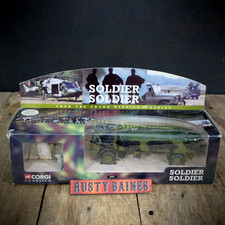 Corgi Soldier Soldier Bedford MK Dropside Army Lorry, Metal Figures, TV Interest