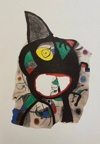 Joan miro head - joan, in