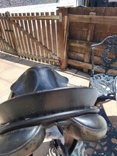 Dressage Saddle Passier 17.5" dark havanna