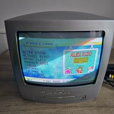 Retro Vintage Philips Gaming 14" CRT TV/DVD Combo No Remote - 14PT6107/05D