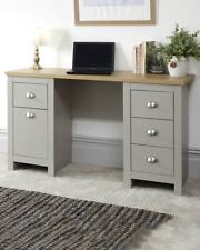 Lancaster Study Desk Grey Home