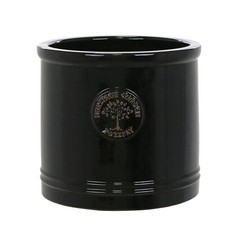 Black Ceramic Planter Frost