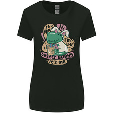 T-Rex I'm the Easter Bunny Funny Dinosaur Womens Wider Cut T-Shirt