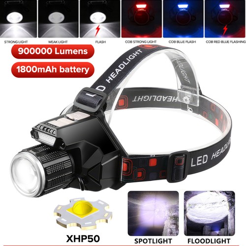 Super bright led head torch - super,