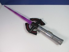 star wars PURPLE LIGHTSABER Build your own LIGHT UP sith jedi DISNEY