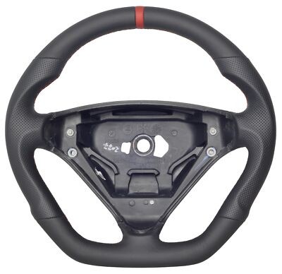 Leather steering wheel fit - leather,