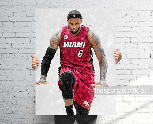 Lebron james canvas - wall, art