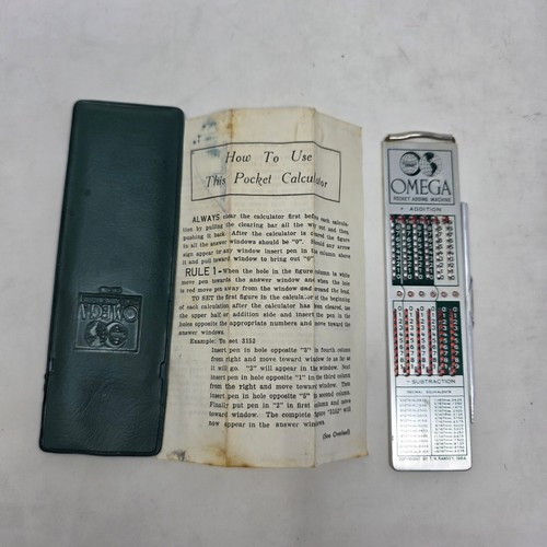 Vintage omega pocket adding - vintage,