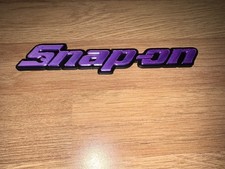 Snap-On Badge 160mm Snap On