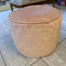 Next Pouffe Footstool Pink