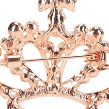 White Women Rhinestone Crown