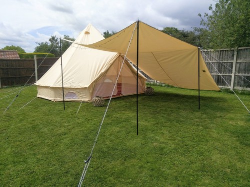 Bell tent awning - bell, 2.9m