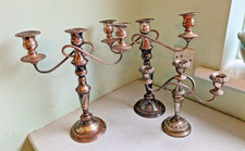 THREE VINTAGE  SILVER PLATED