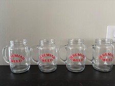 Jeremiah Weed drinking jars set of 4
