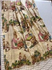Peter Rabbit Lined Curtain 40