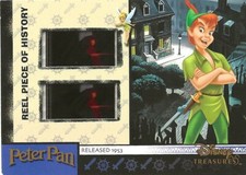 DISNEY TREASURES FILM CEL CARD PH25  PETER PAN  BY UPPERDECK CHOOSE