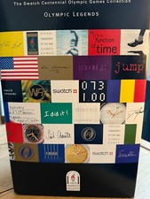 Swatch Limited Edition Historical Olympic Games Collection Set of 9 Watches