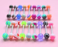 12 x ASST,D TONGUE BARS