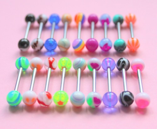 Asst tongue bars - asst,d,