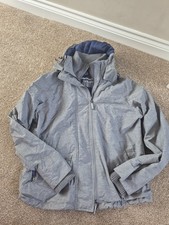 MENS GREY SUPERDRY WINDCHEATER JACKET COAT SIZE 2XL