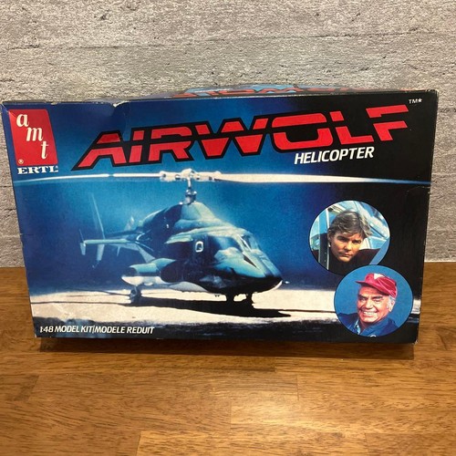 Ertl airwolf helicopter 48 - ertl, 1/48