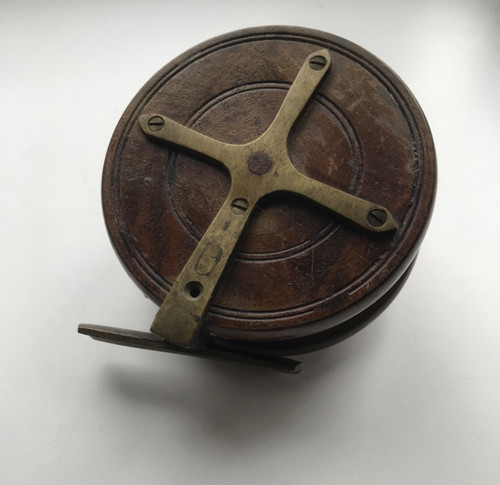 Antique wood and brass - antique,