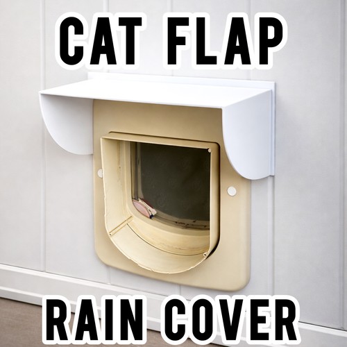 Cat flap rain - rain, cowl