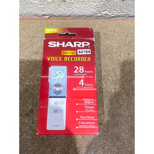 Sharp vr10e digital - sharp, voice