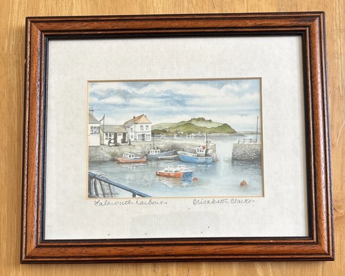 Signed print falmouth harbour - falmouth,