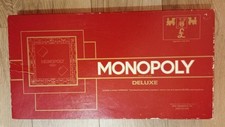 Vintage 1972 Waddingtons Monopoly Deluxe Board Game