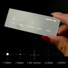 0.01mm Glass Microscope Stage