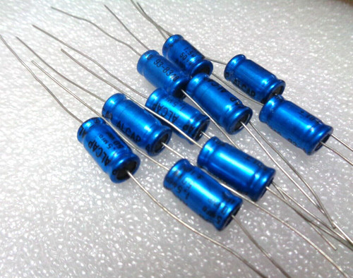 5uf 50v axial bipolar - 50v,
